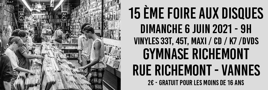 Foire aux disques #15 - banderolle