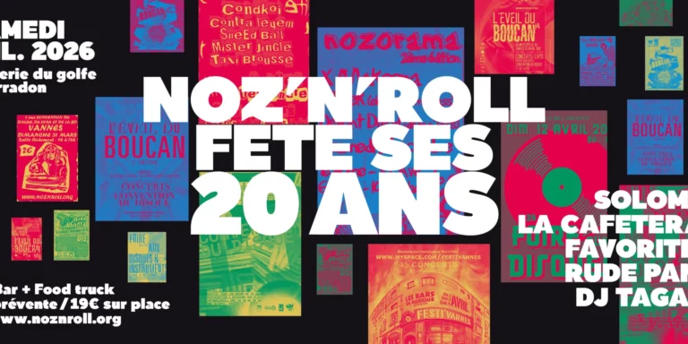 Bannière 20 ans Noz'N'Roll
